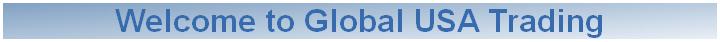 Welcome to Global USA Trading